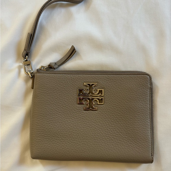 Tory Burch Britten Large Zip Pouch